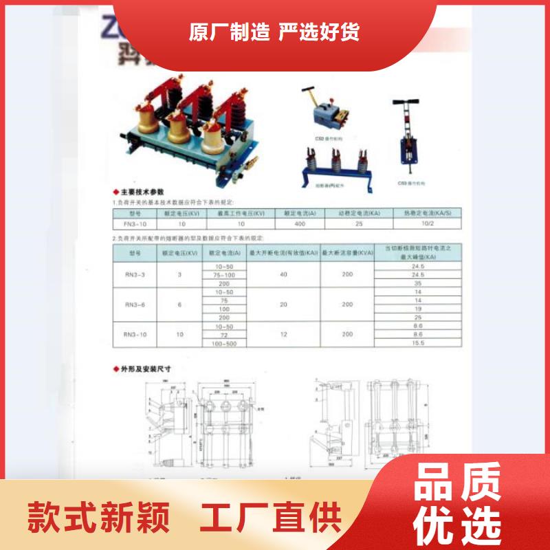 熔断器 金属氧化物避雷器实体厂家支持定制