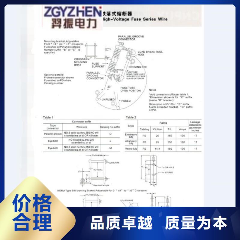 熔断器户外高压断路器用心做品质
