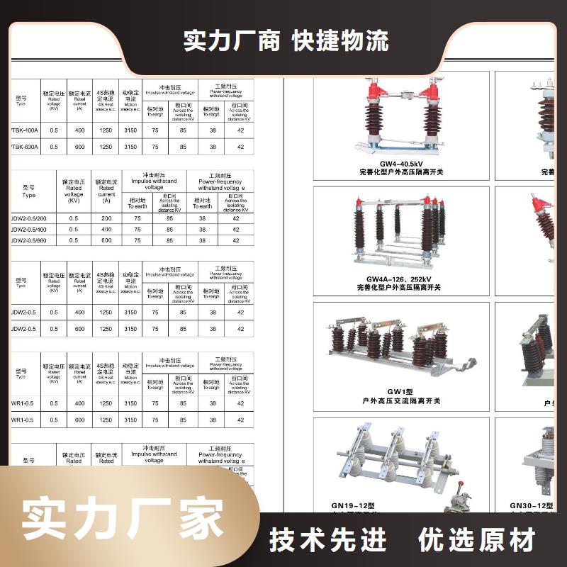 高压隔离开关HGW1-12/400A