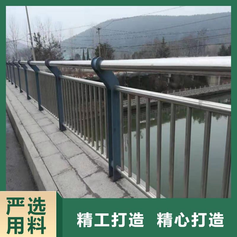 不锈钢复合管道路护栏厂家-可来厂考察