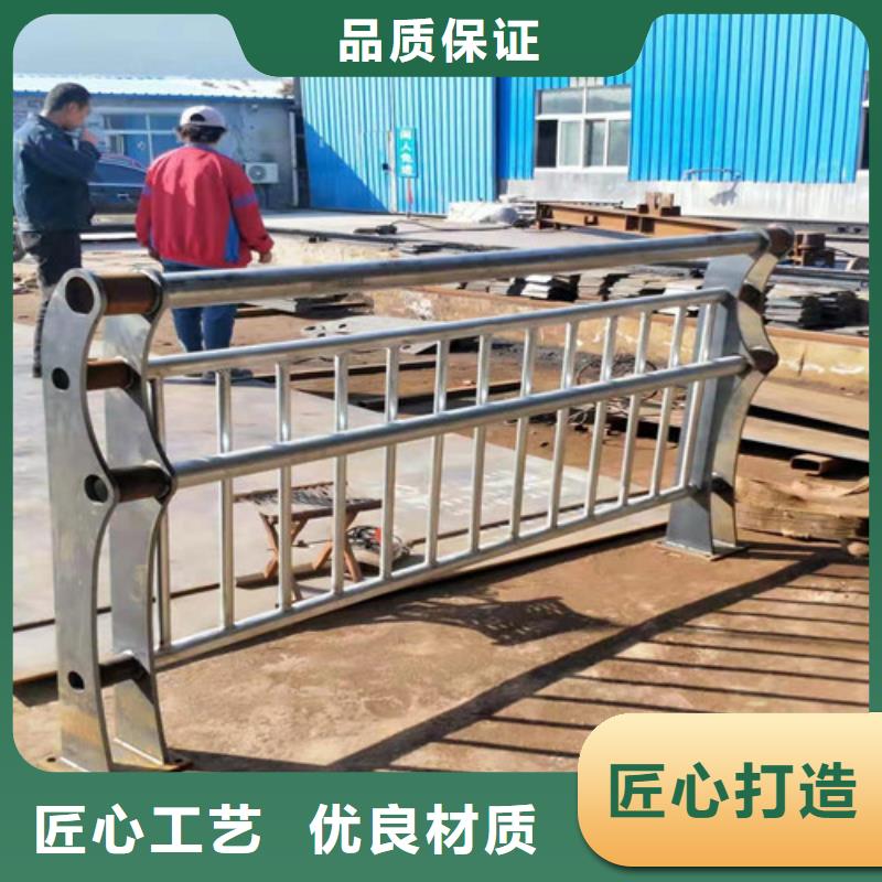 304不锈钢复合管栏杆供货及时保证工期