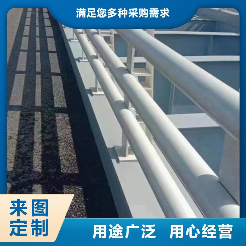 防撞护栏镀锌喷塑防撞栏精致工艺
