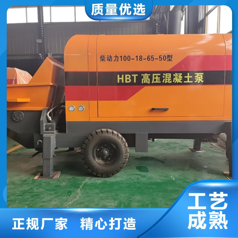 小型混凝土泵售后无忧