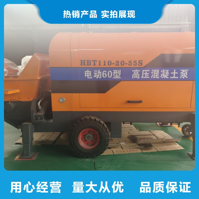 小型混凝土浇筑泵