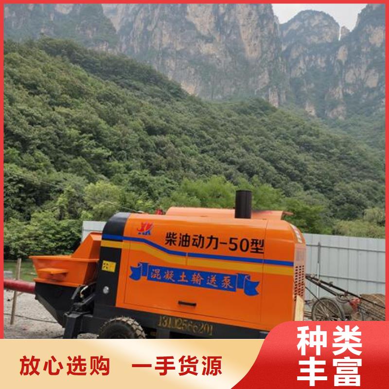 小型混凝土泵混凝土浇筑泵产品实拍