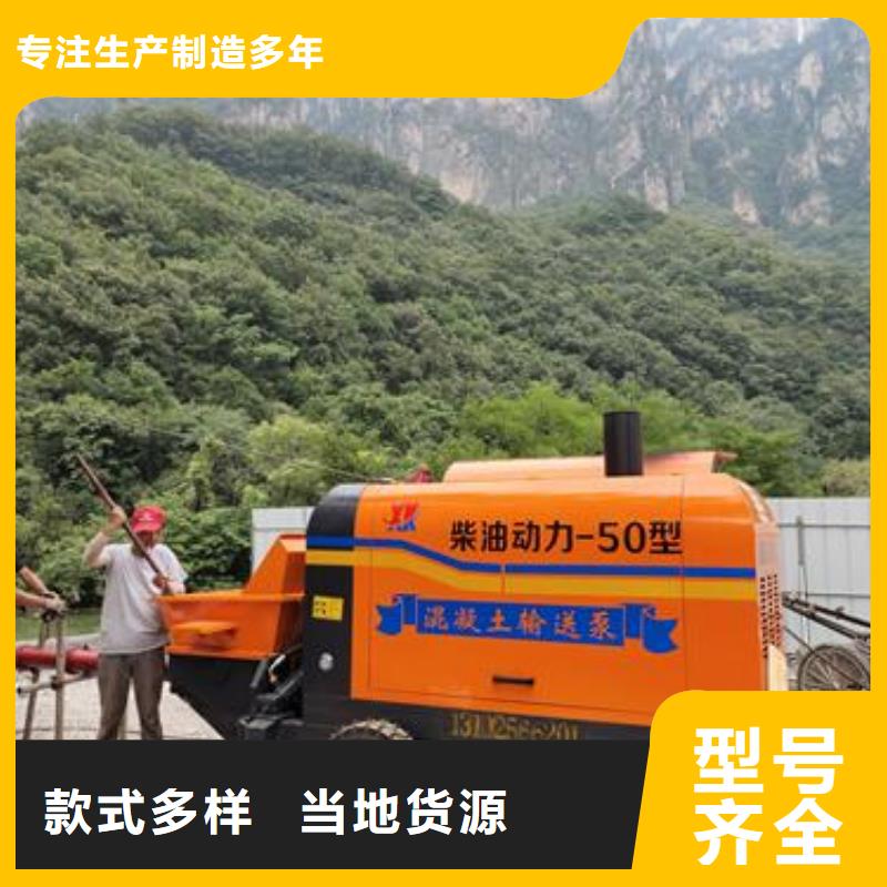 小型混凝土泵 混凝土浇筑泵款式新颖