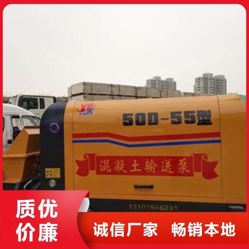 小型混凝土泵细石混凝土输送泵实拍展现