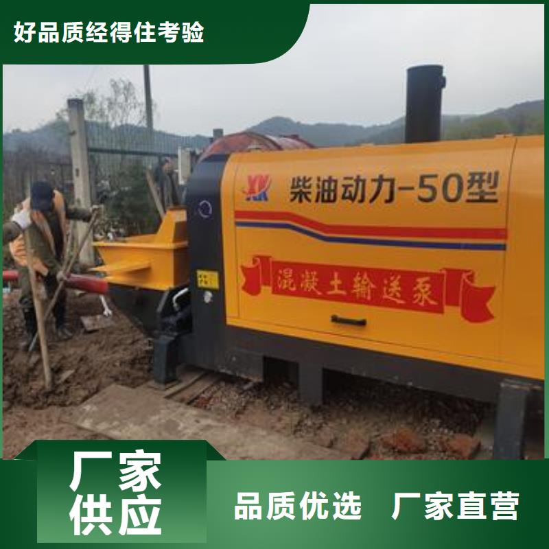 小型混凝土泵 混凝土浇筑泵款式新颖