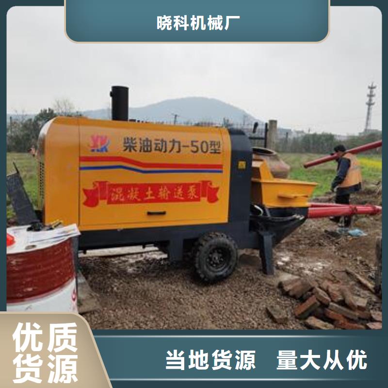 小型混凝土泵 混凝土浇筑泵款式新颖