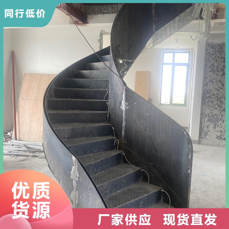 弧型钢结构旋转楼梯免费设计咨询