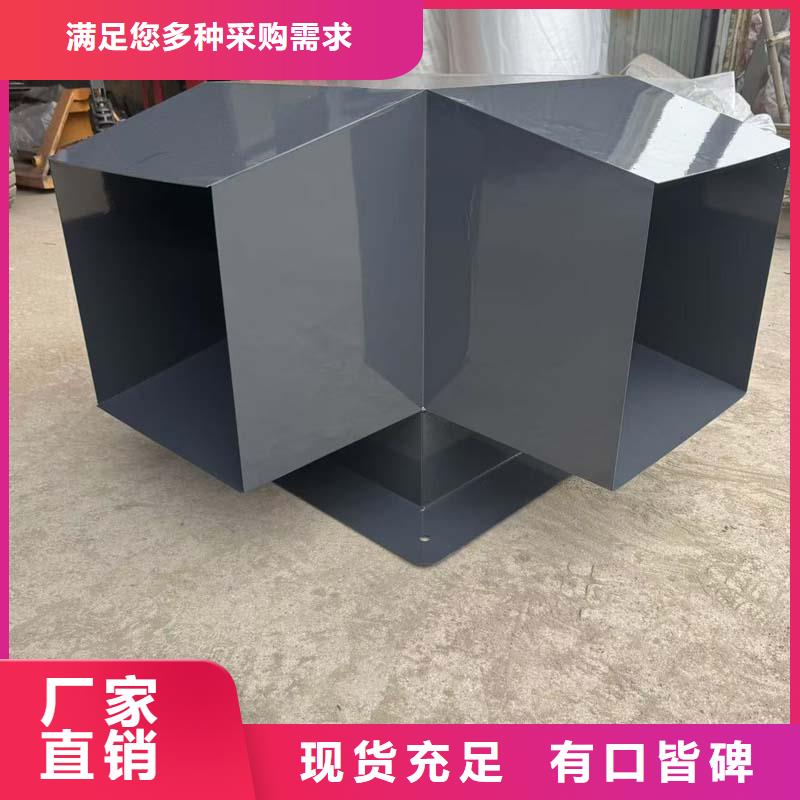 县彩铝鱼鳞百叶烟囱帽厂家