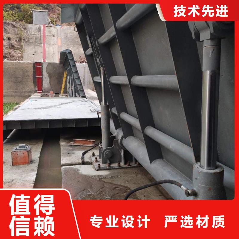 翻板闸门启闭机闸门实拍展现