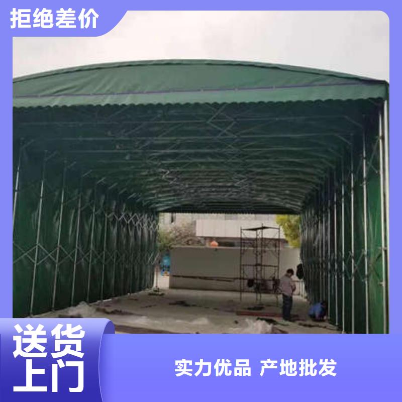 折叠篷施工