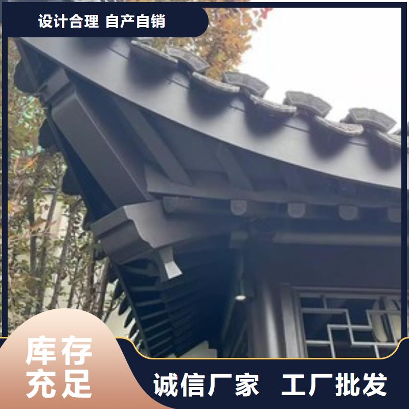 铝代木铝合金连廊实体大厂