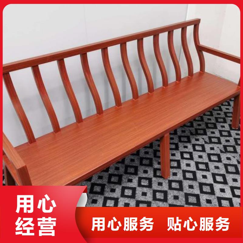 铝代木仿古建筑来厂考察