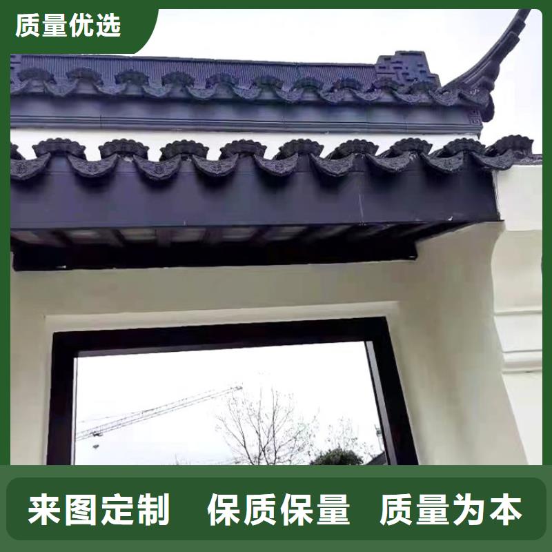 新中式古建外墙图片来样定制
