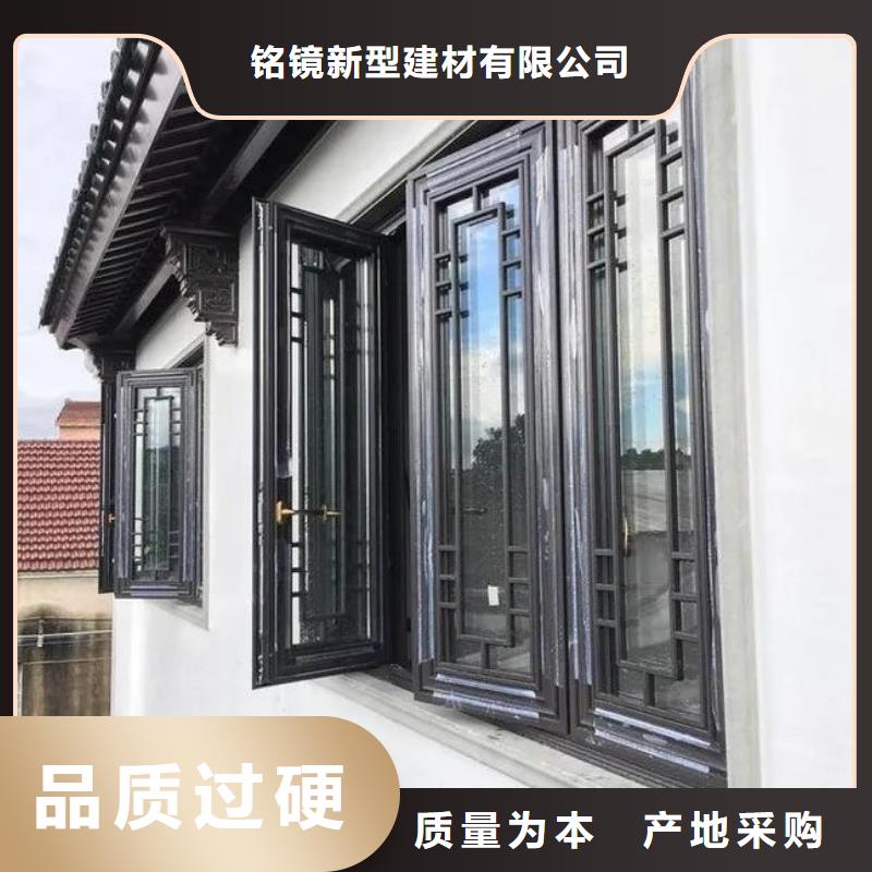 铝代木古建古铜色回廊建筑一致好评产品