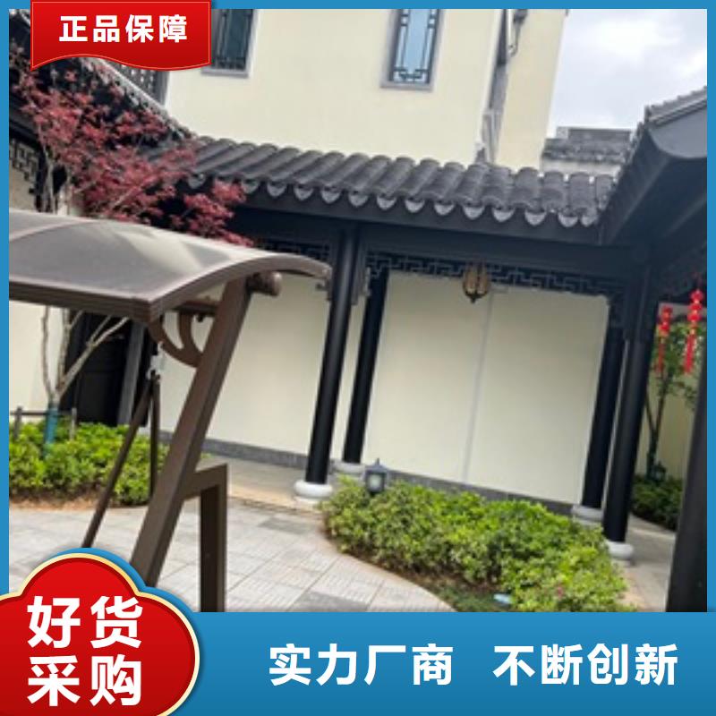 铝代木古建中式复古六角亭厂家直销货源充足