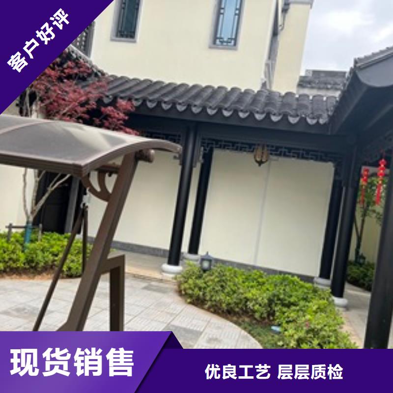 铝代木古建古铜色回廊建筑供应商