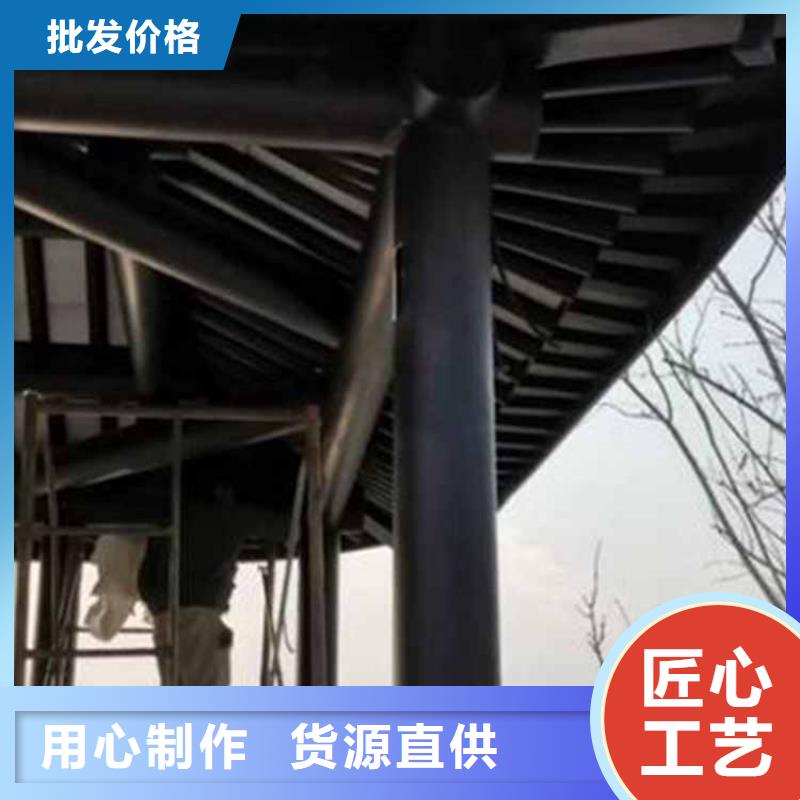 古建亭廊铝古建栏杆厂家案例