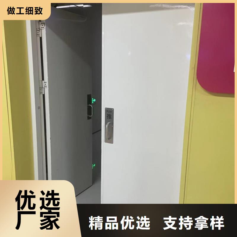 防辐射电动脚踏铅门良心厂家品质过关