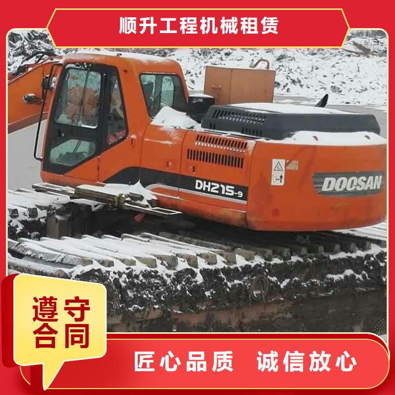 水陆两用挖掘机出租质优价廉