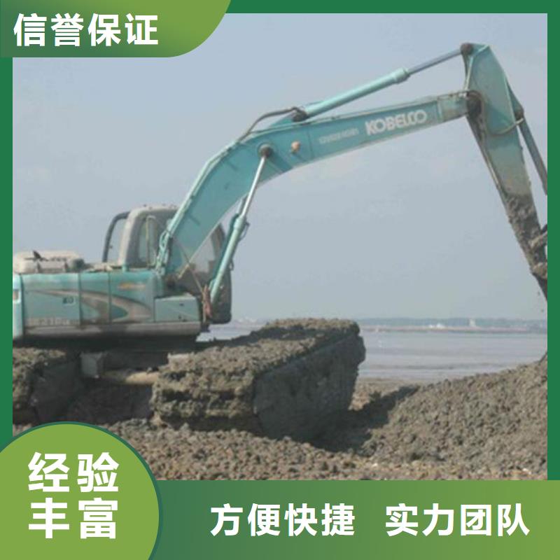 【水上挖掘机租赁】湿地挖机租赁品质保证