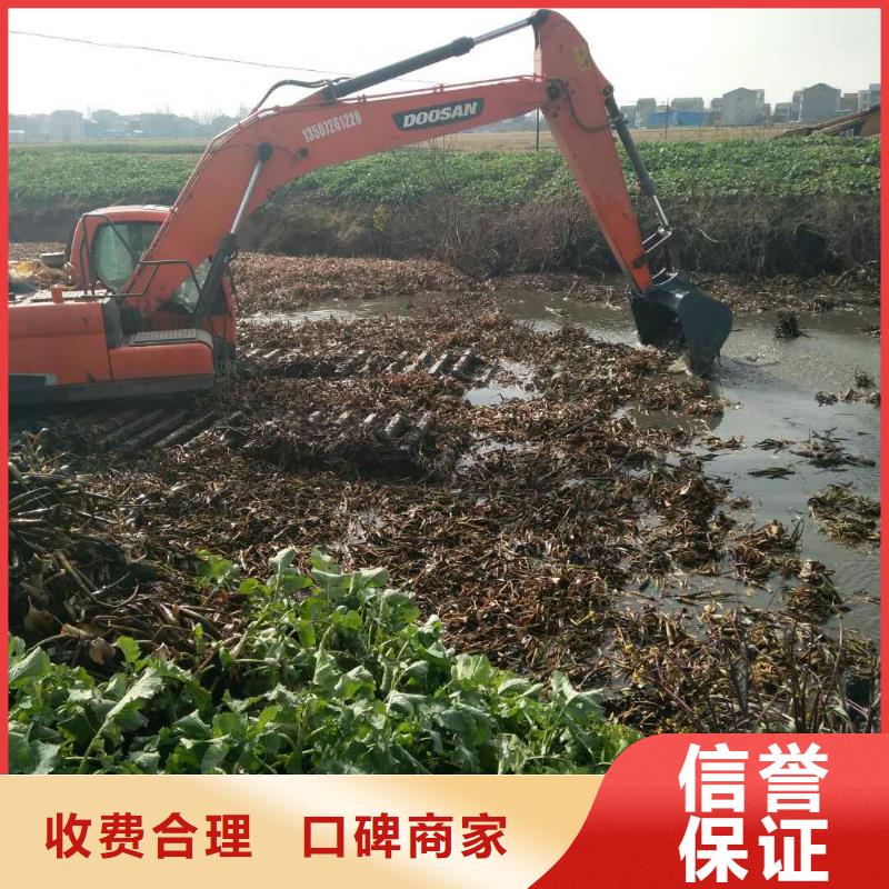 水上挖掘机租赁 【租赁水陆挖机】先进的技术