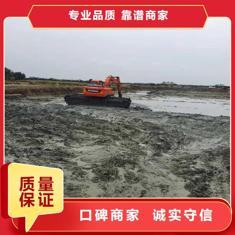 水上挖掘机租赁租赁湿地挖机讲究信誉