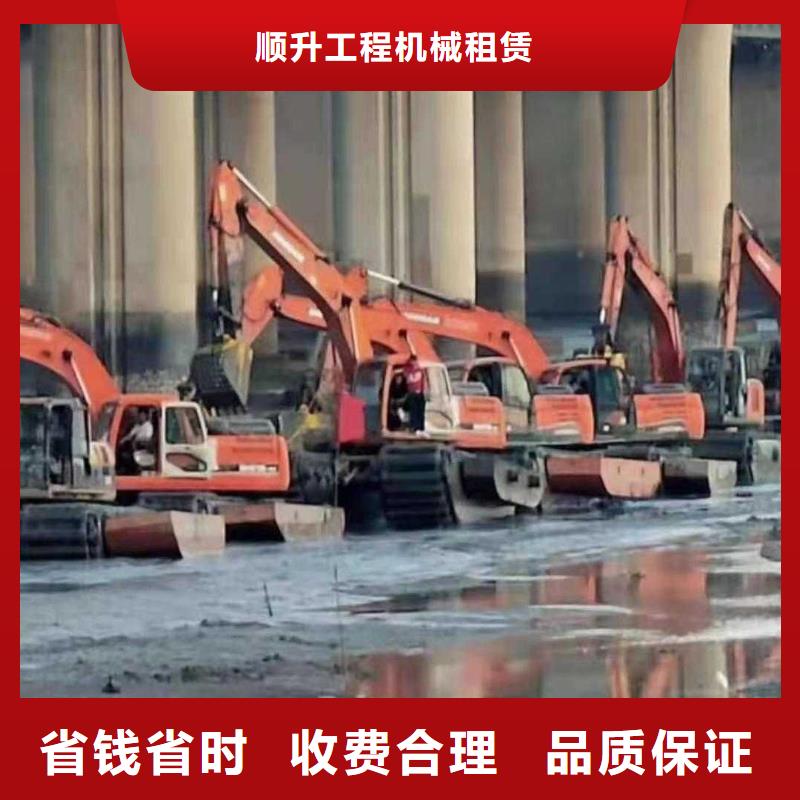 
湿地沼泽地挖掘机租赁报价