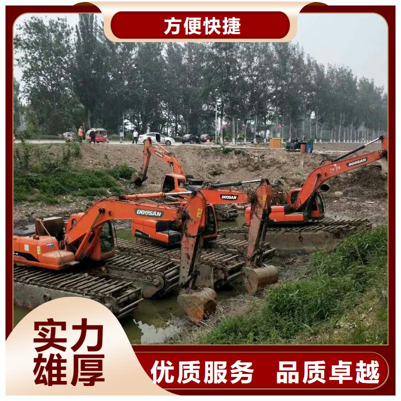 水陆挖掘机出租组图