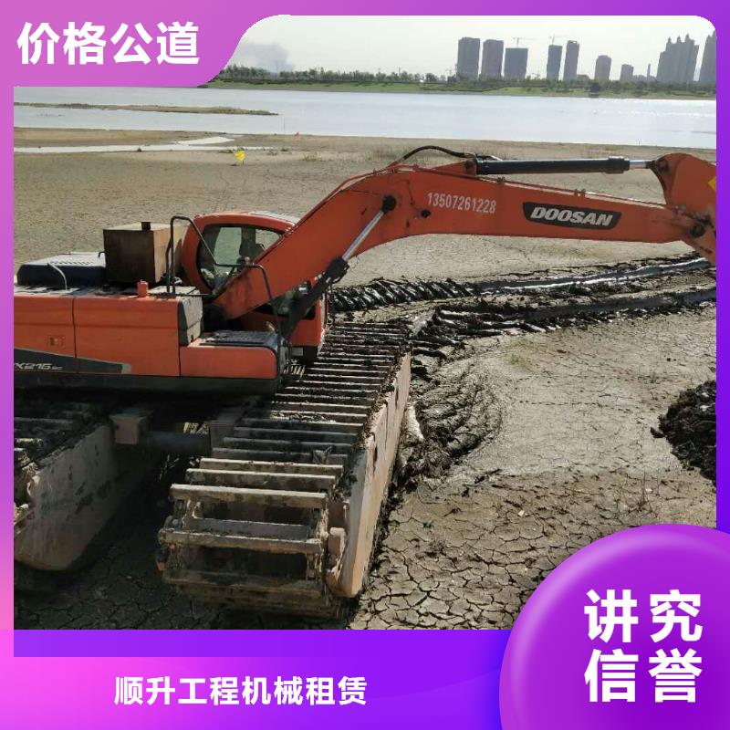 水上挖掘机租赁租赁水陆挖机实力雄厚