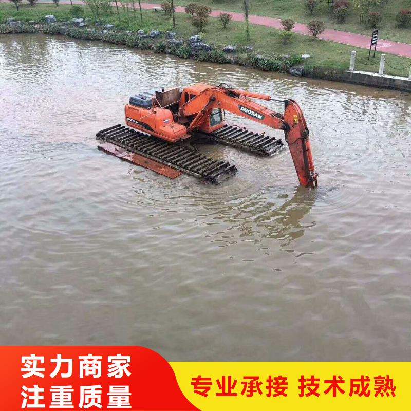 水上挖掘机租赁租赁大小船挖多年行业经验