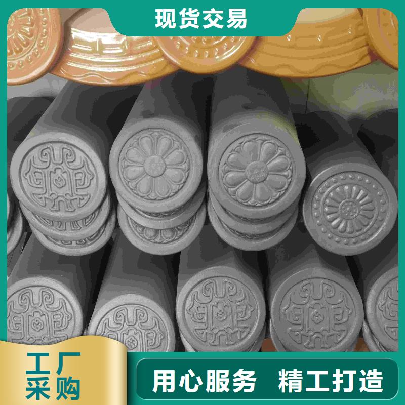 专业销售金黄色仿古琉璃瓦质量有保证