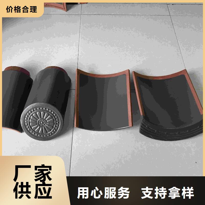 别墅屋面琉璃瓦陶土筒瓦可零售