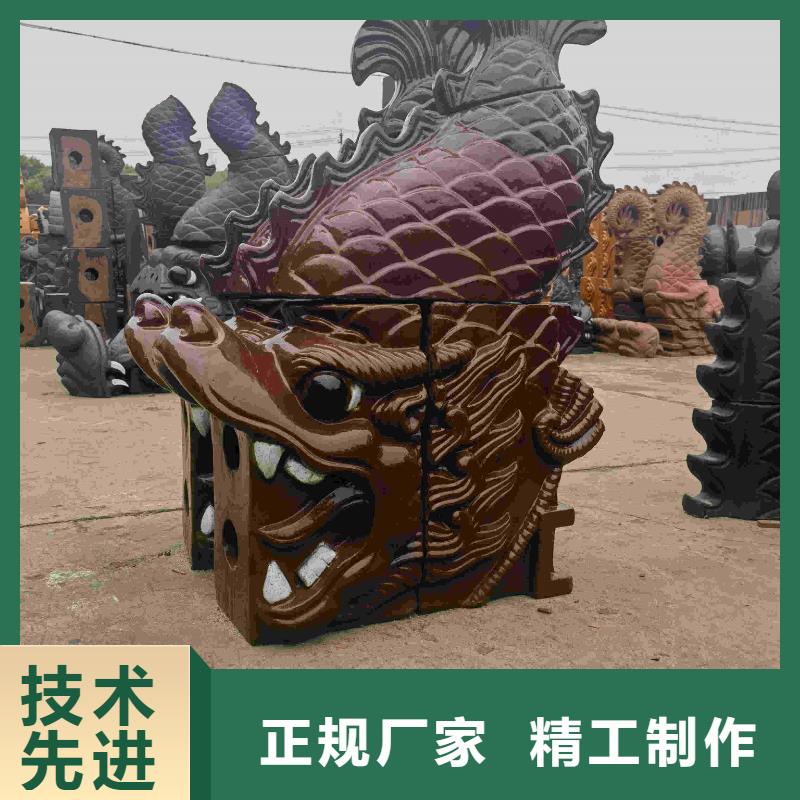 信誉好的筒瓦 板瓦 猫头滴水瓦生产厂家