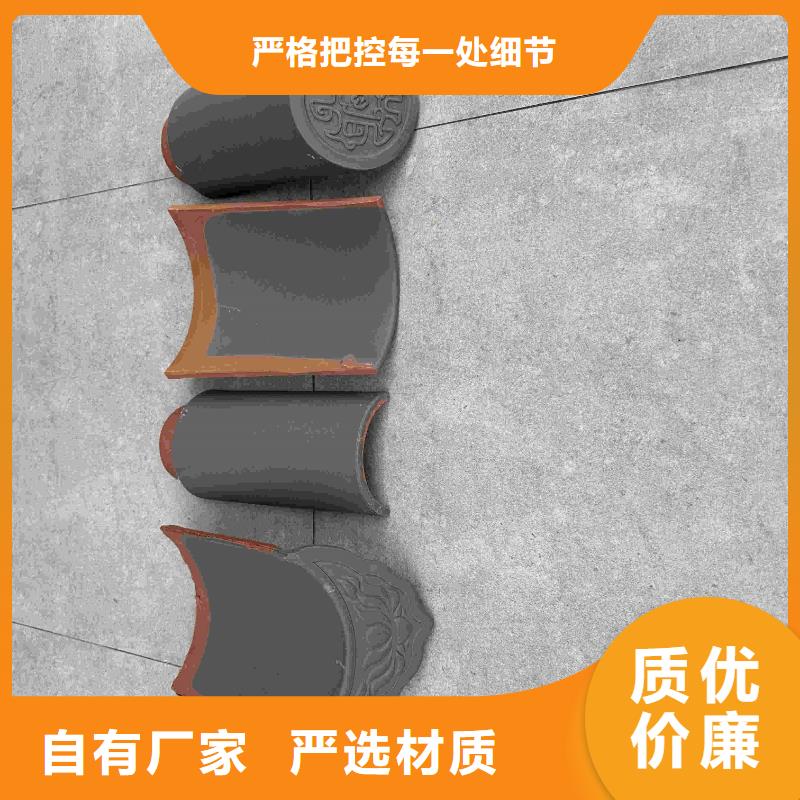 仿古园林筒瓦 高温琉璃瓦价格-厂家