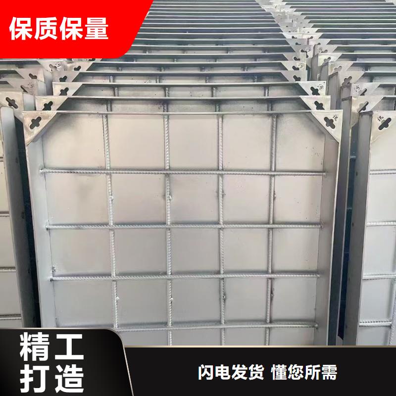 不锈钢双开井盖来图定制建通铸造厂家