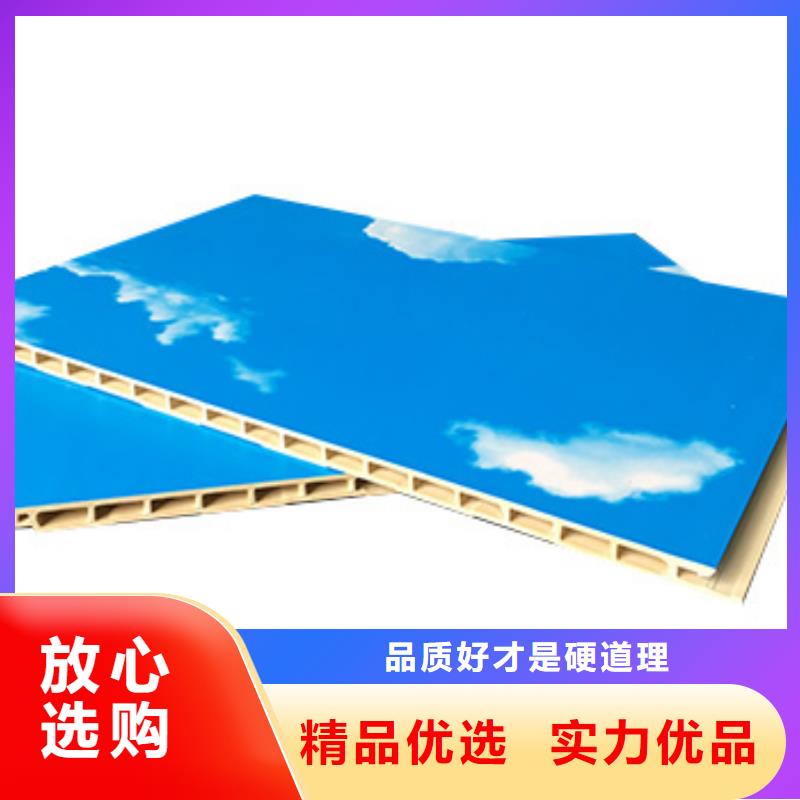 竹木纤维集成墙板生态木天花吊顶高品质诚信厂家