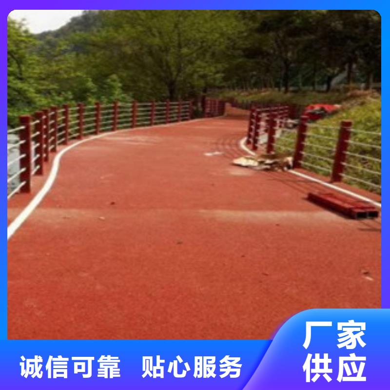 木纹转印护栏不锈钢桥梁防护栏杆厂家发货及时
