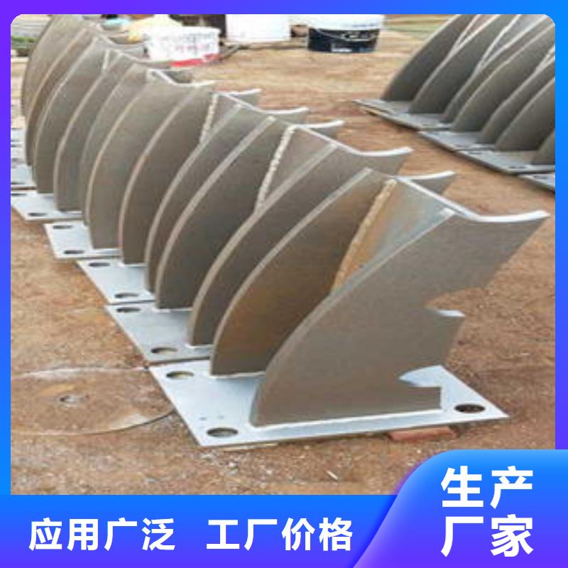 桥梁防撞支架不锈钢桥梁防护栏杆厂家自有厂家