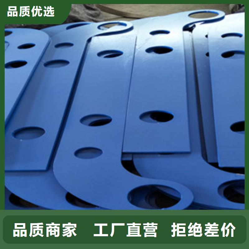 桥梁护栏立柱-镀锌喷塑钢板立柱实力优品