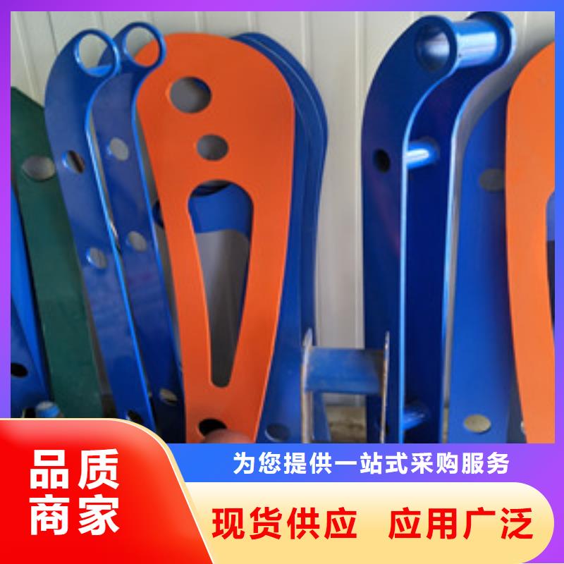 桥梁护栏立柱-镀锌喷塑钢板立柱实力优品