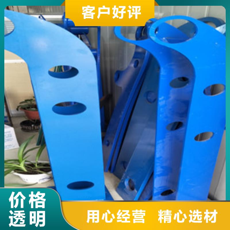 桥梁护栏立柱-镀锌喷塑钢板立柱实力优品