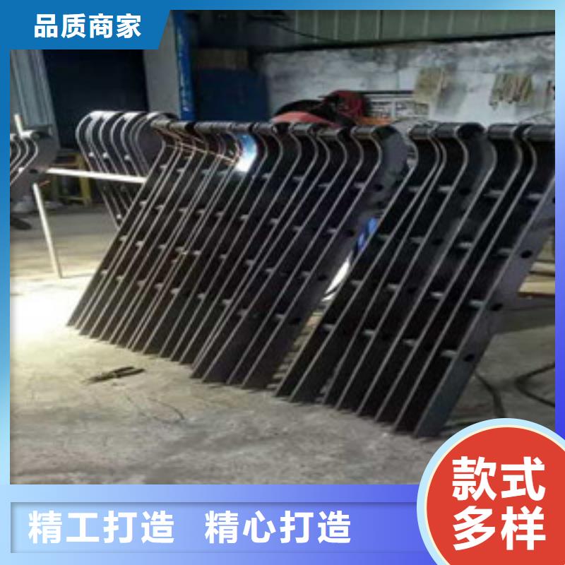 桥梁护栏立柱不锈钢复合管栏杆品质做服务
