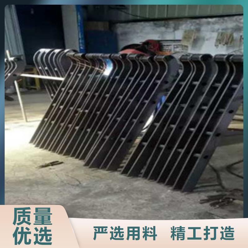 桥梁护栏立柱-镀锌喷塑钢板立柱实力优品