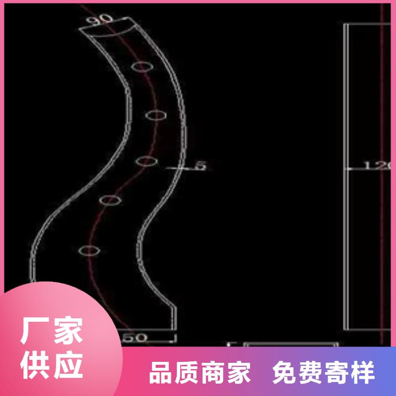 桥梁护栏立柱-镀锌喷塑钢板立柱实力优品