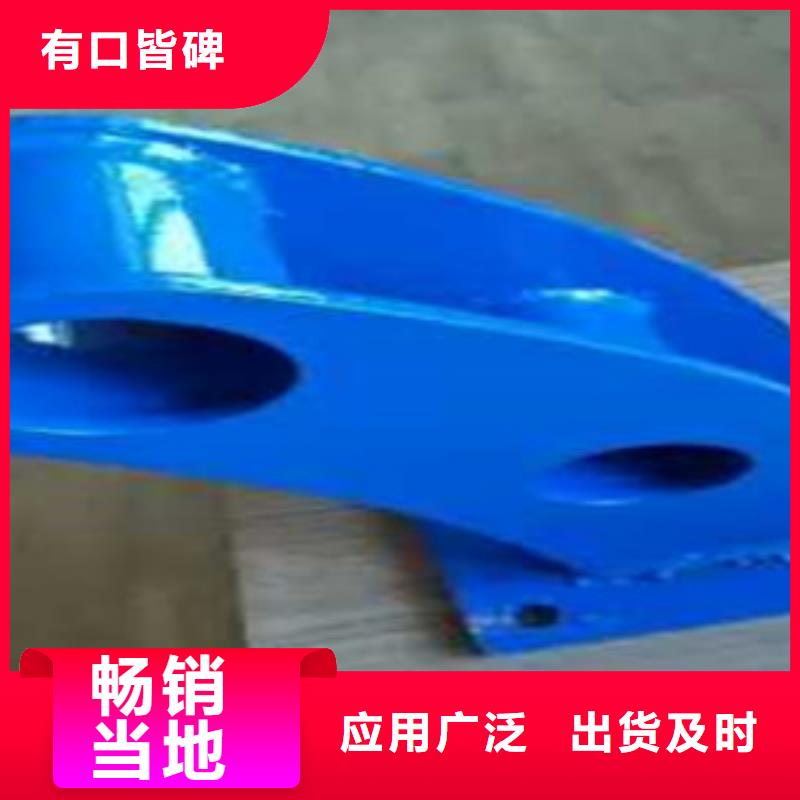 桥梁护栏立柱-镀锌喷塑钢板立柱实力优品