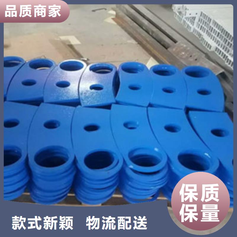 桥梁护栏立柱-镀锌喷塑钢板立柱实力优品