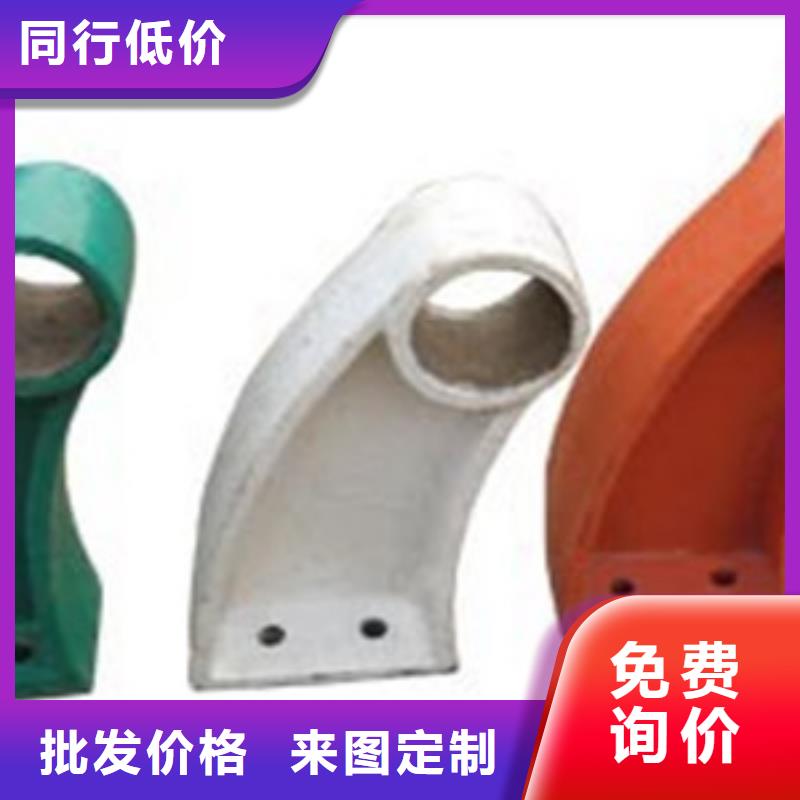 桥梁护栏立柱不锈钢碳塑钢复合管栏杆质检严格